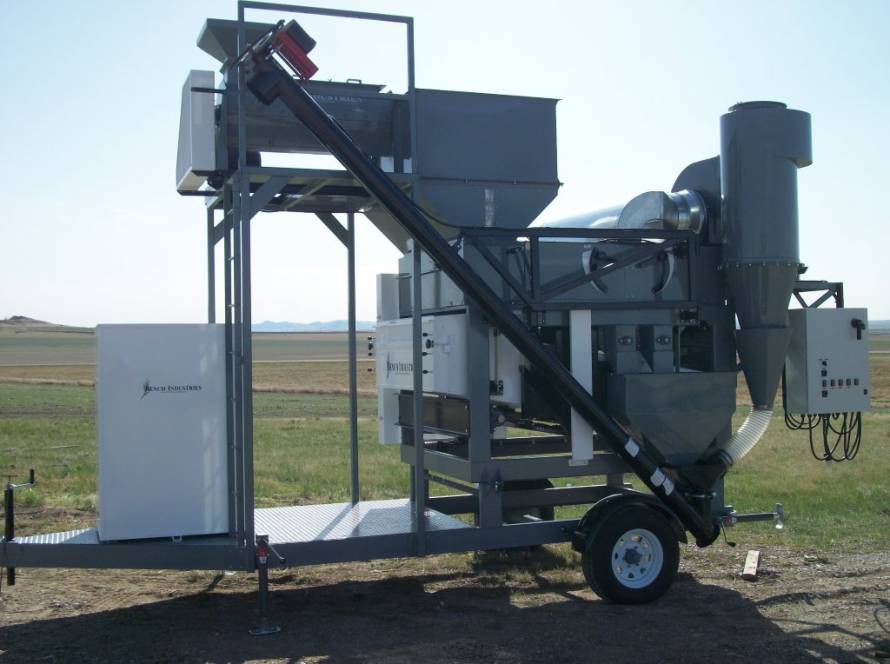 Portable Air Screen Machine W/ Debearder
