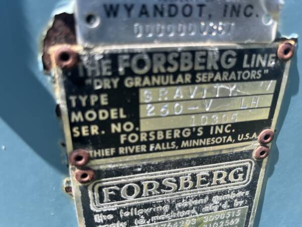 Forsberg 400P Gravity Table - Image 5